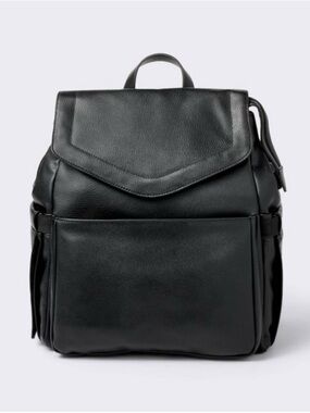 Cloud Island• Flap Top Diaper Backpack in Black